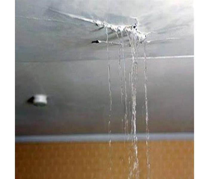 Leaking Roof in Building